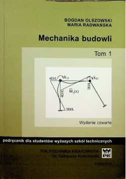 Mechanika budowli Tom I