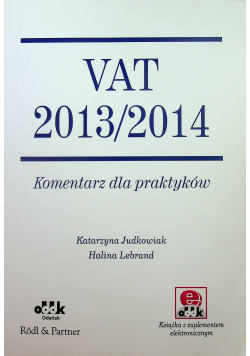 VAT 2013/2014 Komentarz dla praktyków