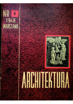 Architektura nr 4  (6) 1948r