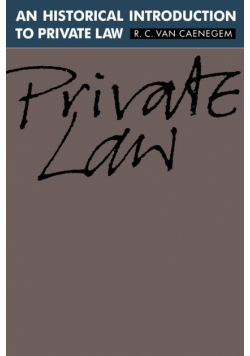 An Historical Introduction to Private Law