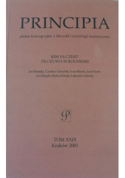 Principia tom XXIX Kim są Czesi