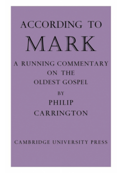 According to Mark