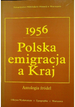 1956 Polska emigracja a kraj