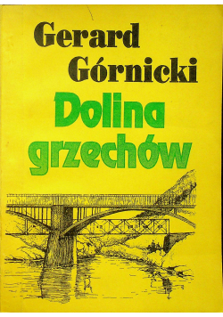 Dolina grzechów z autografem autora
