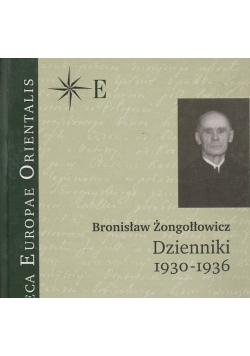 Żongołłowicz dzienniki 1930 1936