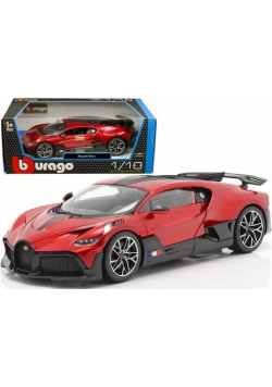 Bugatti Divo metalik red 1:18 BBURAGO