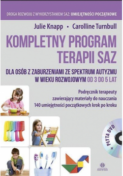 Kompletny program terapii SAZ 3-5 lat podr. + DVD