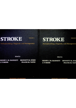 Stroke pathophysiology diagnosis and management Volume 1 i 2