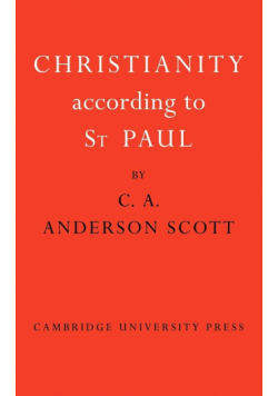 Christianity According to St Paul