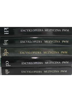 Encyklopedia muzyczna 5 tomów