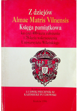 Z dziejów Almae Matris Vilnensis