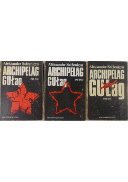 Archipelag gułag tomy 1 - 3