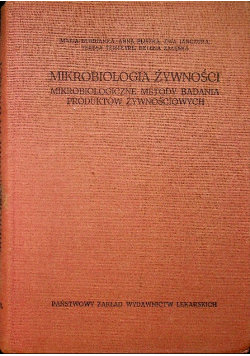 Mikrobiologia żywności