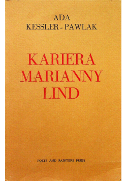 Kariera Marianny Lind autograf autora