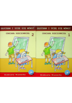 Słucham i uczę się mówić Odmiana rzeczownika tom 1 i 2