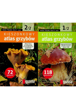 Kieszonkowy atlas grzybów część I i II