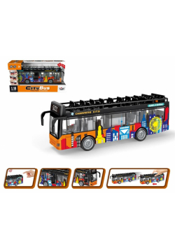 Autobus piętrowy z dźwiękiem i światłem