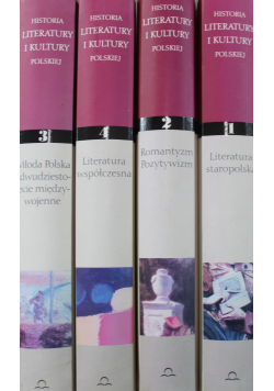 Historia literatury i kultury Polskiej 4 tomy