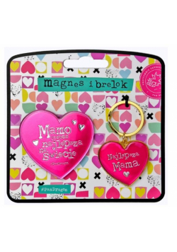Zestaw magnes + brelok Hobby-Mama