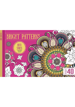 Kolorowanka antystresowa 200x126 20 Bright pattern