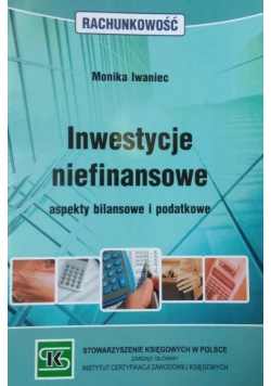 Inwestycje finansowe aspekty bilansowe i podatkowe