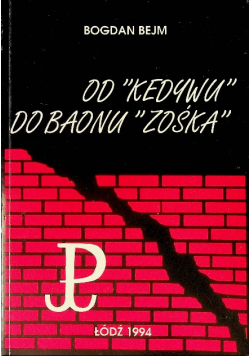 Od Kedywu do Baonu Zośka
