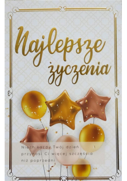 Karnet Najlepsze życzenia 2K - 061