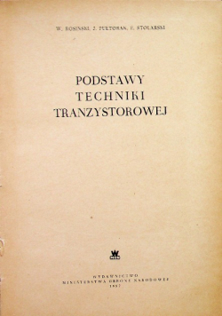 Podstawy techniki tranzystorowej
