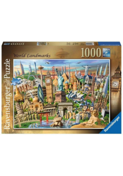 Puzzle 1000 Zabytki świata