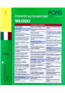 Podróże błyskawicznie. Włoski