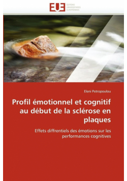 Profil émotionnel et cognitif au début de la sclérose en plaques