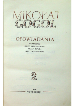 Gogol  Opowiadania 2