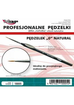 Pędzelek natural 0