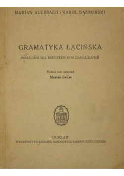 Gramatyka łacińska 1948 r