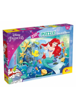 Puzzle dwustronne Księżniczki Arielka 250