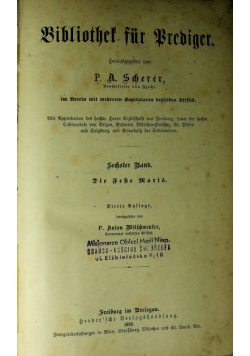 Bibliothek fur Prediger 1889r