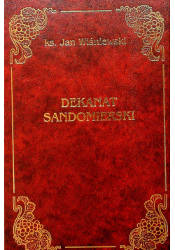 Dekanat Sandomierski reprint z 1915 r