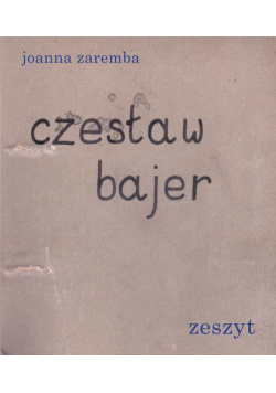 Czesław Bajer Zeszyt