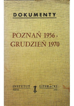 Poznań 1956 - Grudzień 1970