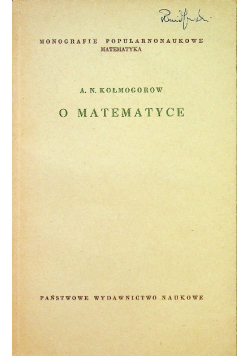 O matematyce
