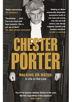 Walking on water A life in the Law