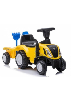 Jeździk traktor żółty