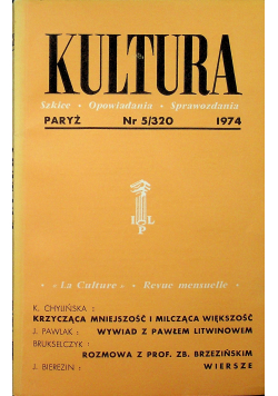 Kultura szkice opowiadania sprawozdania nr 5/320