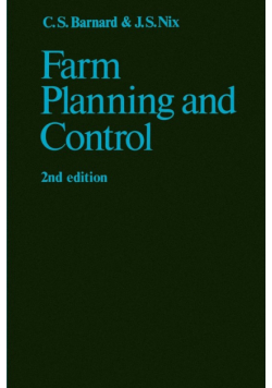 Farm Planning and Control
