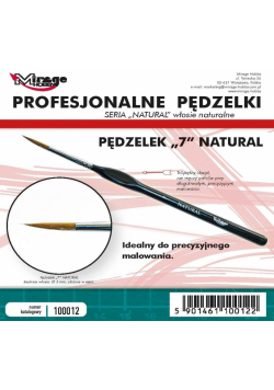 Pędzelek natural 7