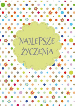 Karnet Najlepsze Życzenia GM-549