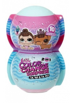 LOL Surprise Color Change 2w1 Me&Sis&Pet