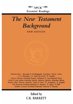 New Testament Background, the - Selected Documents