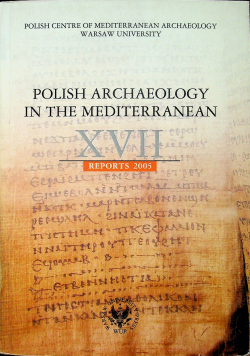Polish archeology in the mediterranean XVII