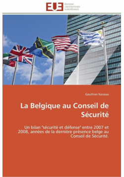 La belgique au conseil de sécurité